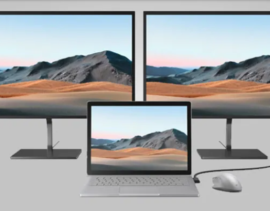 Microsoft Surface  Book 3  i7 1065G/ 13,5 Zoll  SSD 1024GB , RAM 32GB , QWERTZ platin , Windows 11 , Refurbished  