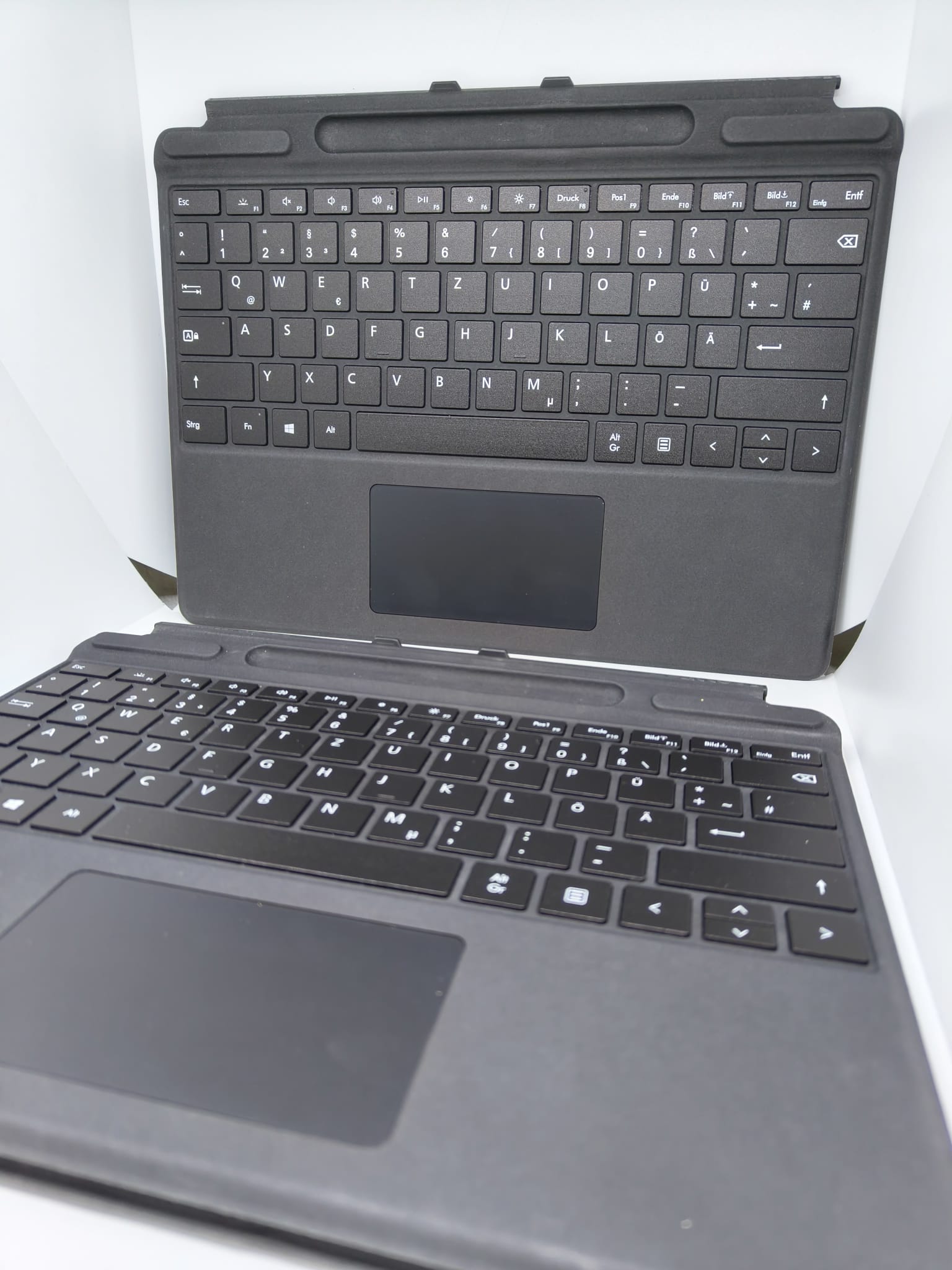 Microsoft Surface Tastatur Typecover Pro 8,9,X,11,12 schwarz, QWERTZ DEUTSCH used, reprinted