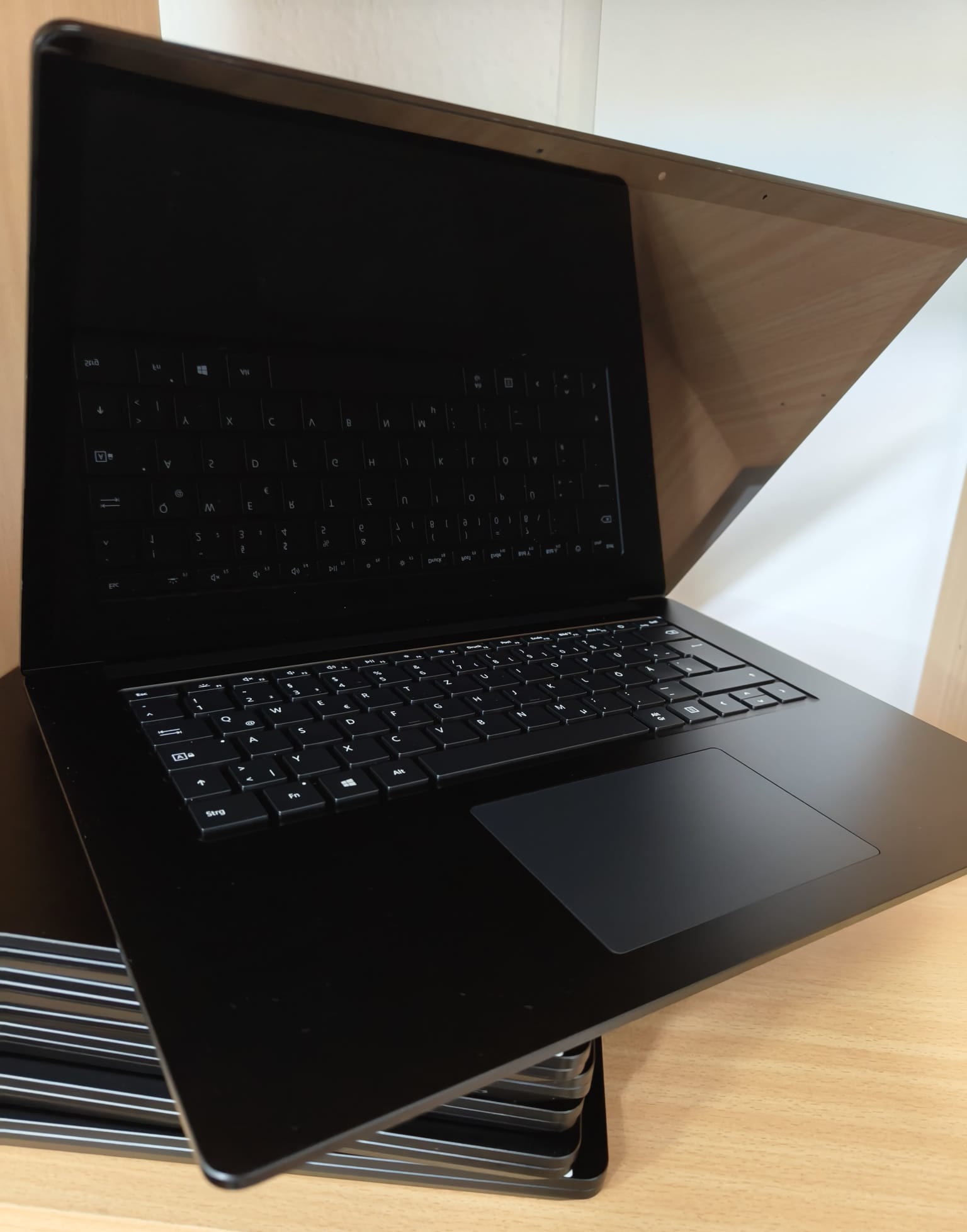 Microsoft Surface Laptop 3 15" Core I5 SSD 256 GB - 8GB QWERTZ - Deutsch schwarz 