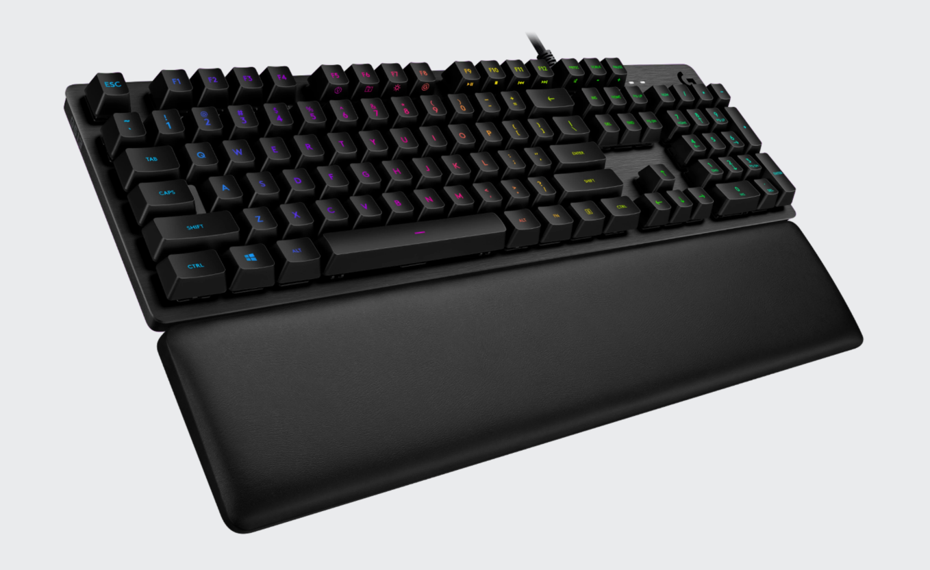 Logitech G513 Carbon mechanische RGB Gaming Tastatur QWERTZ Romer G linear Demo
