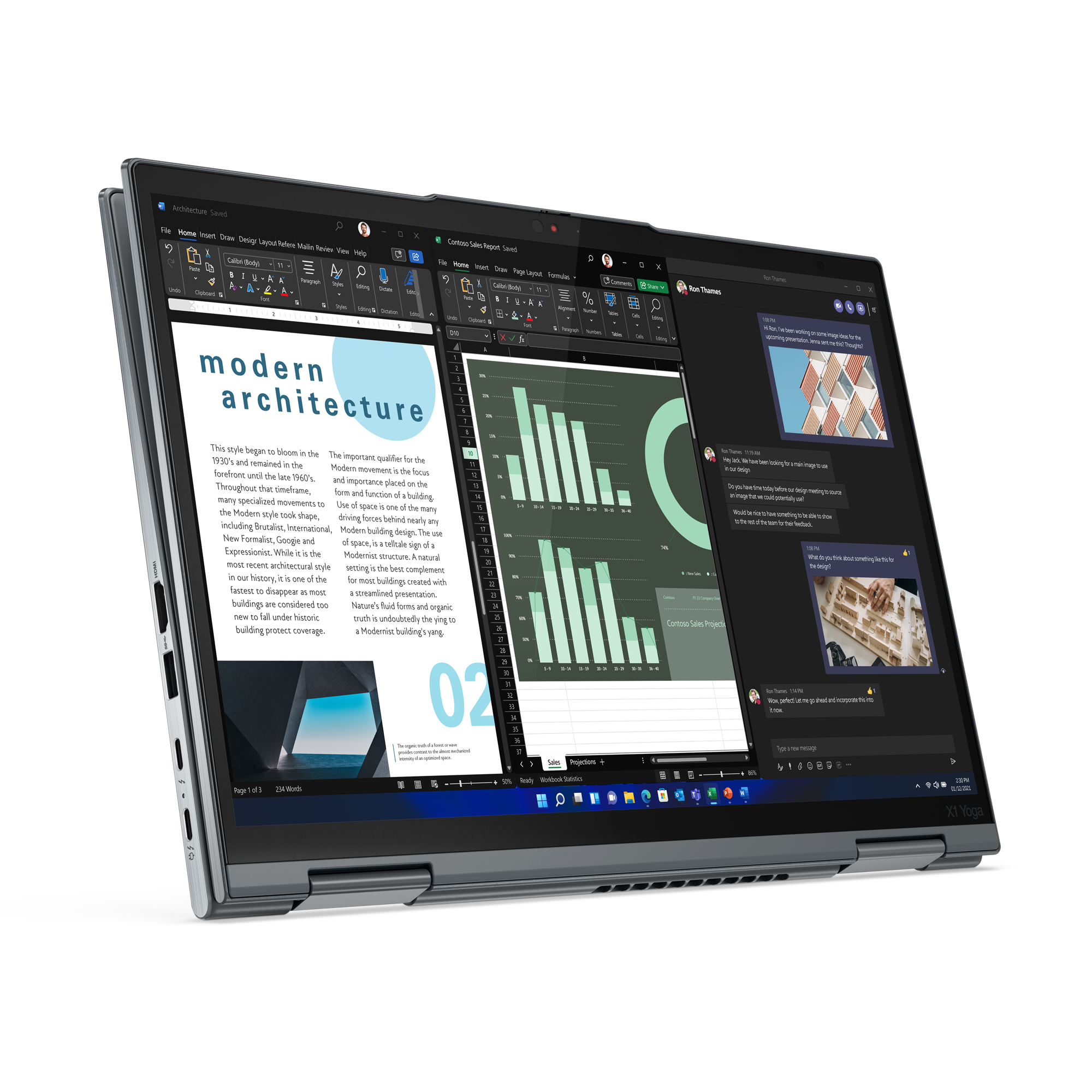Lenovo ThinkPad X1 Yoga Gen 7 – i5  32GB RAM  512GB SSD  5G Touch convertible – QWERTZ