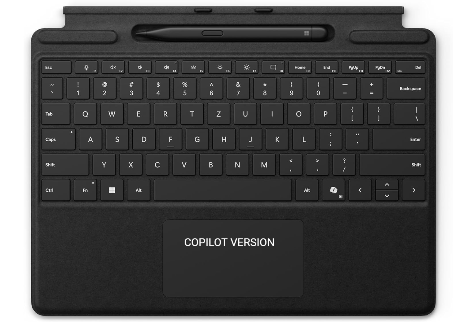 Microsoft Surface Signature Tastatur mit Slim Pen 2 Typecover Pro X, Pro 8, Pro 9, Pro 11 COPILOT QWERTZ DEUTSCH