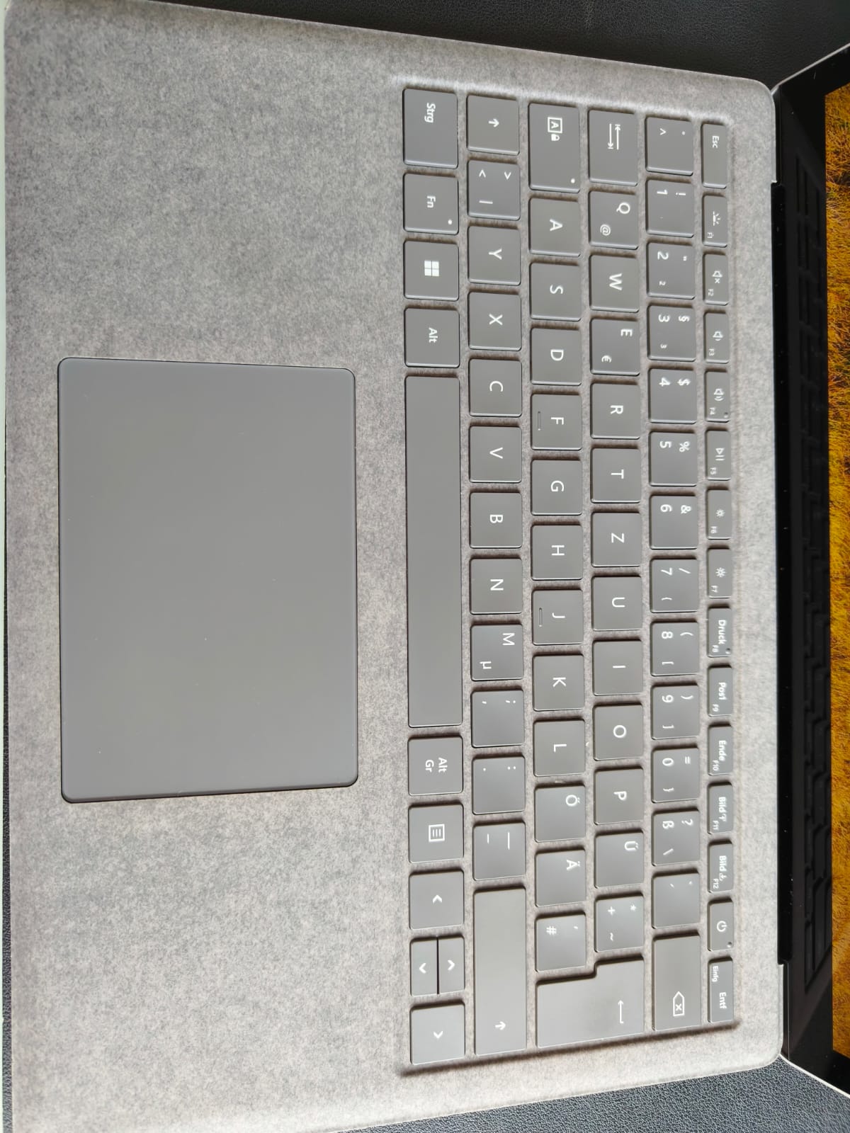 Microsoft Surface Laptop 4 13,5' Intel I7 512GB SSD, 16GB RAM, QWERTZ platin