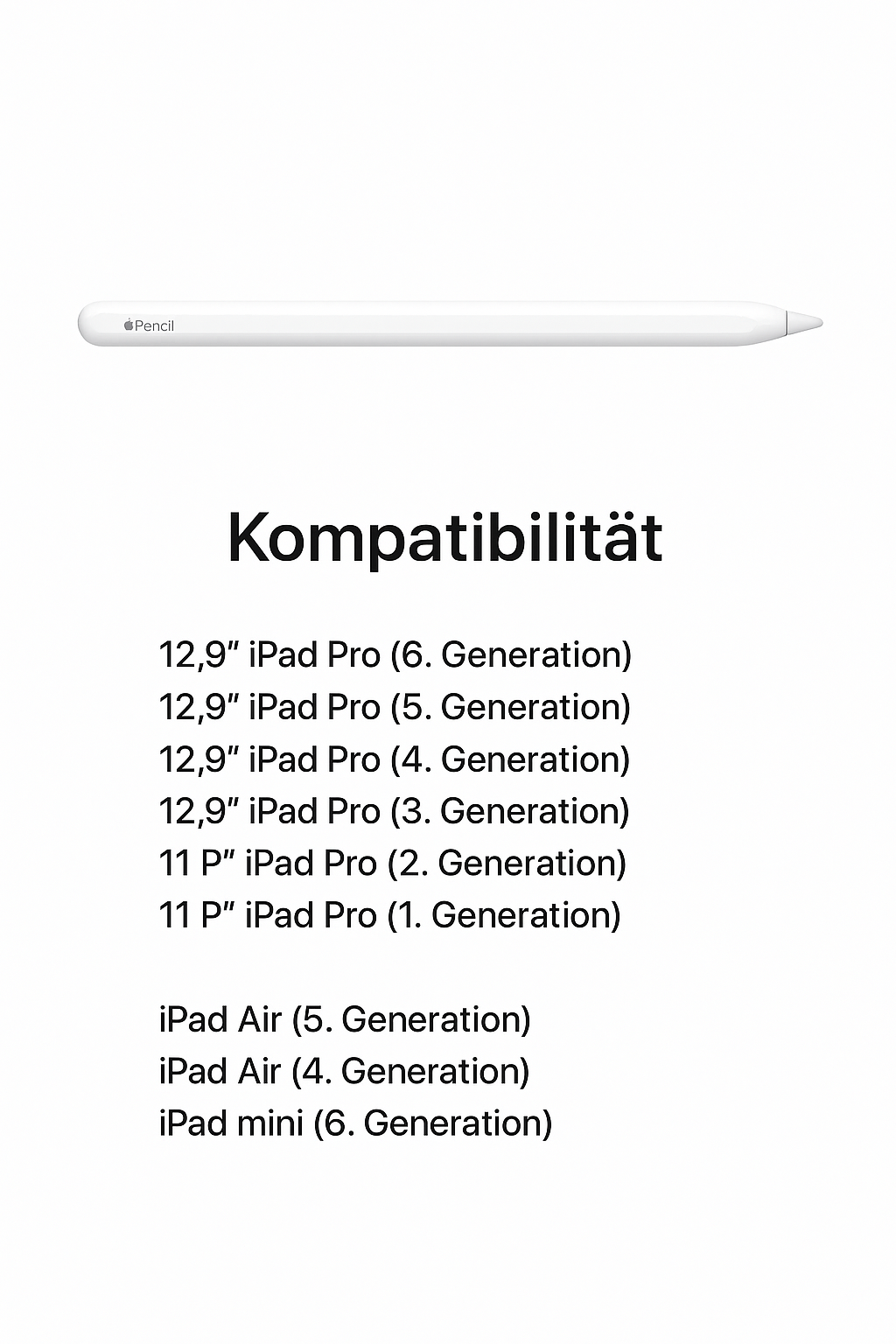 Apple Pencil (2. Generation) , Neuware open box