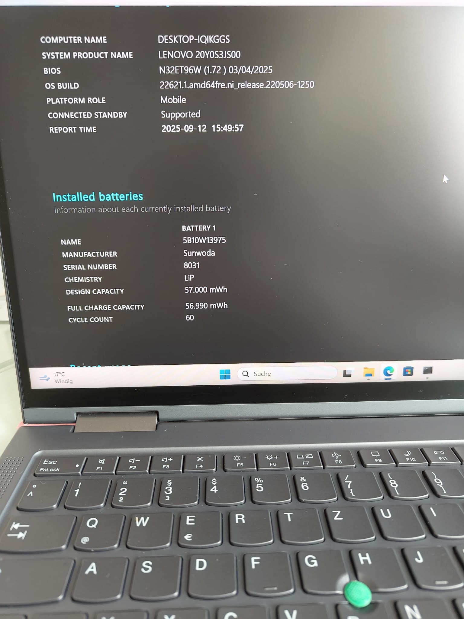 Lenovo ThinkPad X1 Yoga Gen 6 – i5  32GB RAM  512GB SSD  LTE Touch convertible – QWERTZ