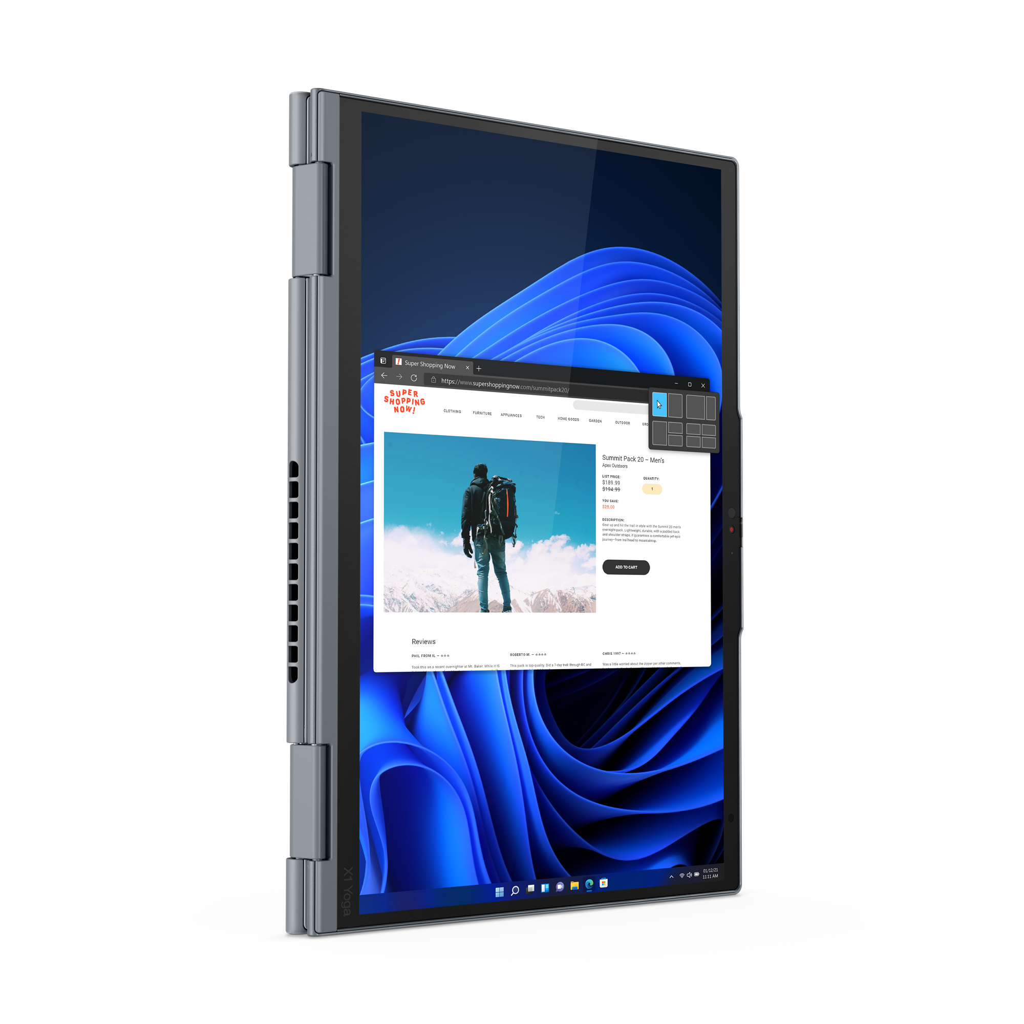 Lenovo ThinkPad X1 Yoga Gen 7 – i5  32GB RAM  512GB SSD  5G Touch convertible – QWERTZ